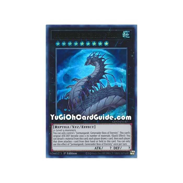 Jormungandr, Generaider Boss of Eternity (Ultra Rare) – Ghosts From the Past The 2nd Haunting | Carta YUGIOH en México