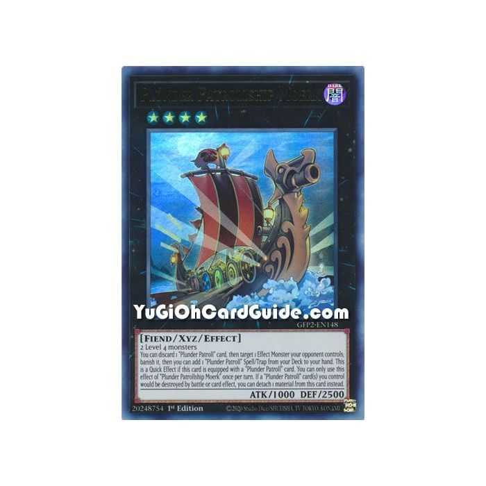 Plunder Patrollship Moerk (Ultra Rare) – Ghosts From the Past The 2nd Haunting | Carta YUGIOH en México