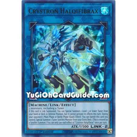 Crystron Halqifibrax&nbsp;(Ultra Rare) – Ghosts From the Past The 2nd Haunting | Carta YUGIOH en México