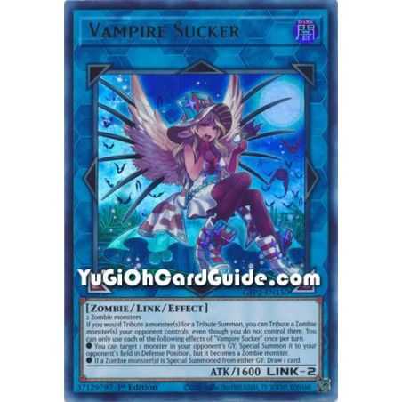 Vampire Sucker (Ultra Rare) – Ghosts From the Past The 2nd Haunting | Carta YUGIOH en México