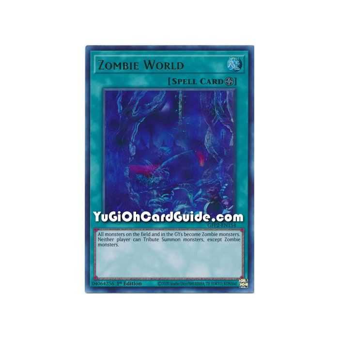 Zombie World&nbsp;(Ultra Rare) – Ghosts From the Past The 2nd Haunting | Carta YUGIOH en México