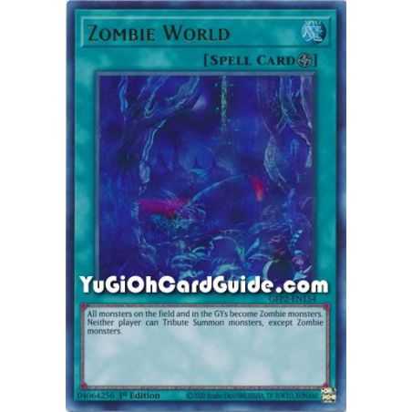 Zombie World&nbsp;(Ultra Rare) – Ghosts From the Past The 2nd Haunting | Carta YUGIOH en México