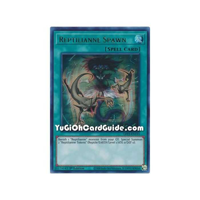 Reptilianne Spawn (Ultra Rare) – Ghosts From the Past The 2nd Haunting | Carta YUGIOH en México