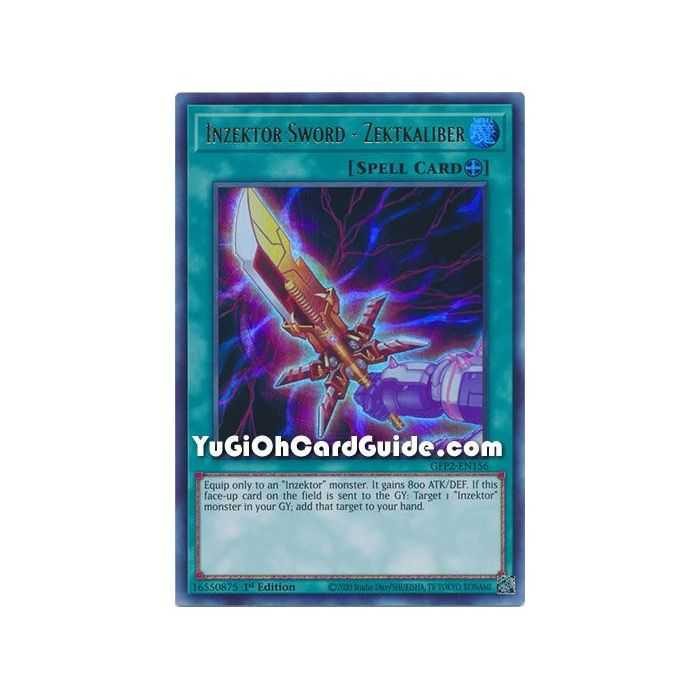 Inzektor Sword - Zektkaliber (Ultra Rare) – Ghosts From the Past The 2nd Haunting | Carta YUGIOH en México