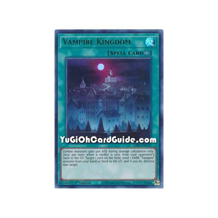 Vampire Kingdom (Ultra Rare) – Ghosts From the Past The 2nd Haunting | Carta YUGIOH en México