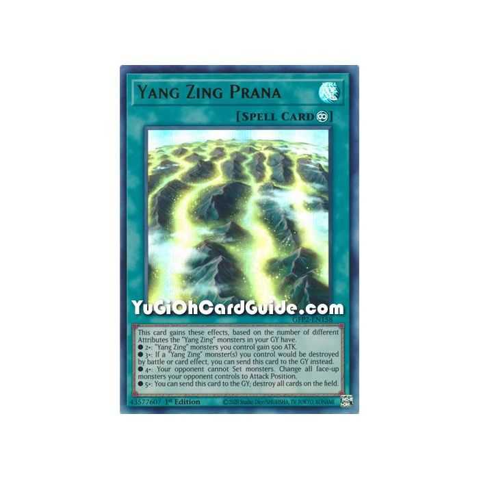 Yang Zing Prana (Ultra Rare) – Ghosts From the Past The 2nd Haunting | Carta YUGIOH en México