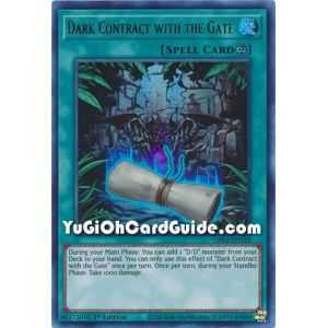 Dark Contract with the Gate (Ultra Rare) – Ghosts From the Past The 2nd Haunting | Carta YUGIOH en México