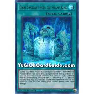 Dark Contract with the Swamp King (Ultra Rare) – Ghosts From the Past The 2nd Haunting | Carta YUGIOH en México