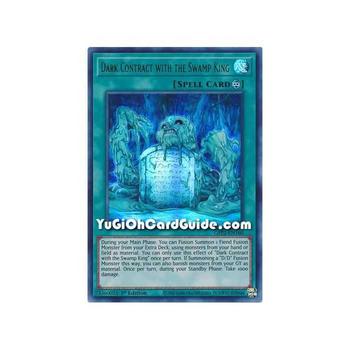 Dark Contract with the Swamp King (Ultra Rare) – Ghosts From the Past The 2nd Haunting | Carta YUGIOH en México