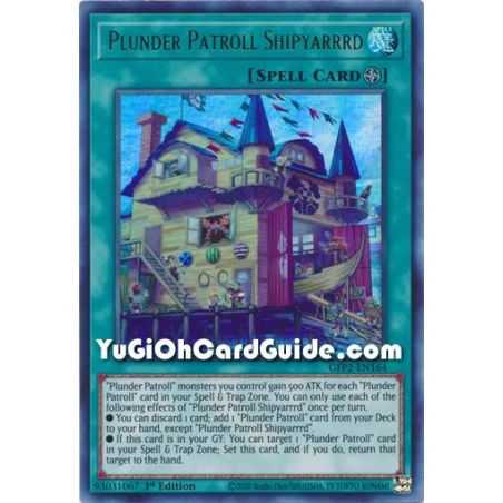 Plunder Patroll Shipyarrrd (Ultra Rare) – Ghosts From the Past The 2nd Haunting | Carta YUGIOH en México