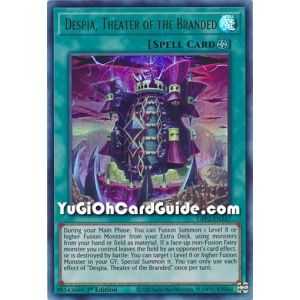 Despia, Theater of the Branded (Ultra Rare) – Ghosts From the Past The 2nd Haunting | Carta YUGIOH en México