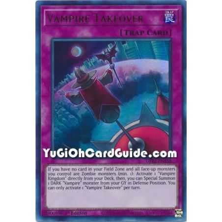 Vampire Takeover (Ultra Rare) – Ghosts From the Past The 2nd Haunting | Carta YUGIOH en México
