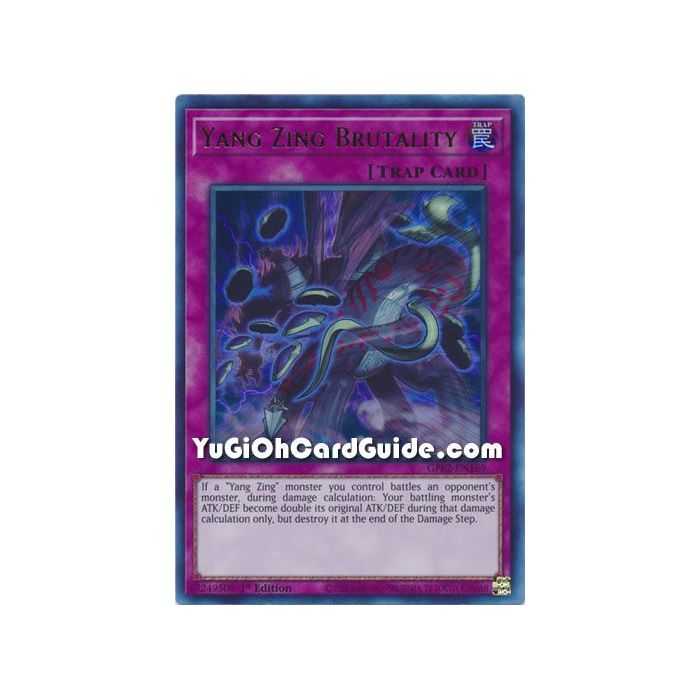Yang Zing Brutality (Ultra Rare) – Ghosts From the Past The 2nd Haunting | Carta YUGIOH en México
