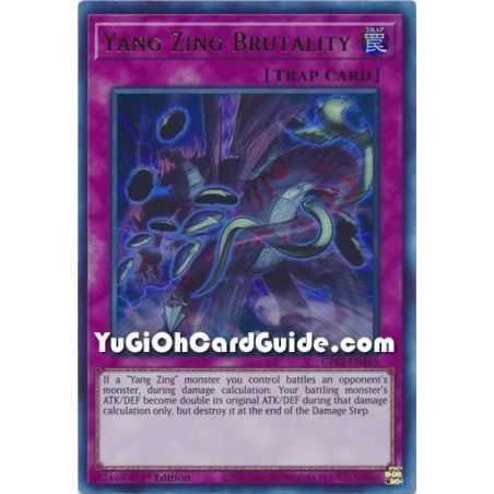 Yang Zing Brutality (Ultra Rare) – Ghosts From the Past The 2nd Haunting | Carta YUGIOH en México