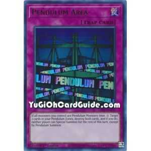 Pendulum Area (Ultra Rare) – Ghosts From the Past The 2nd Haunting | Carta YUGIOH en México