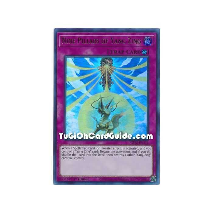 Nine Pillars of Yang Zing (Ultra Rare) – Ghosts From the Past The 2nd Haunting | Carta YUGIOH en México