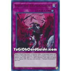 Vampire Domination&nbsp;(Ultra Rare) – Ghosts From the Past The 2nd Haunting | Carta YUGIOH en México