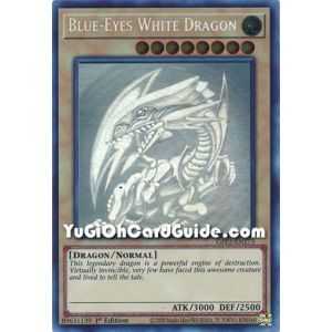 Blue-Eyes White Dragon (Ghost Rare) – Ghosts From the Past The 2nd Haunting | Carta YUGIOH en México
