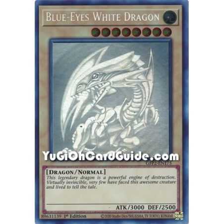 Blue-Eyes White Dragon (Ghost Rare) – Ghosts From the Past The 2nd Haunting | Carta YUGIOH en México