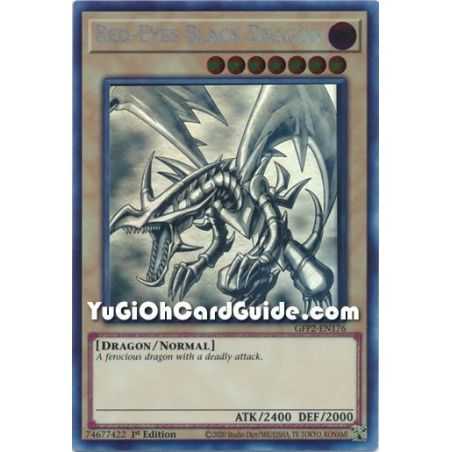 Red-Eyes Black Dragon (Ghost Rare) – Ghosts From the Past The 2nd Haunting | Carta YUGIOH en México