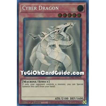 Cyber Dragon (Ghost Rare) – Ghosts From the Past The 2nd Haunting | Carta YUGIOH en México