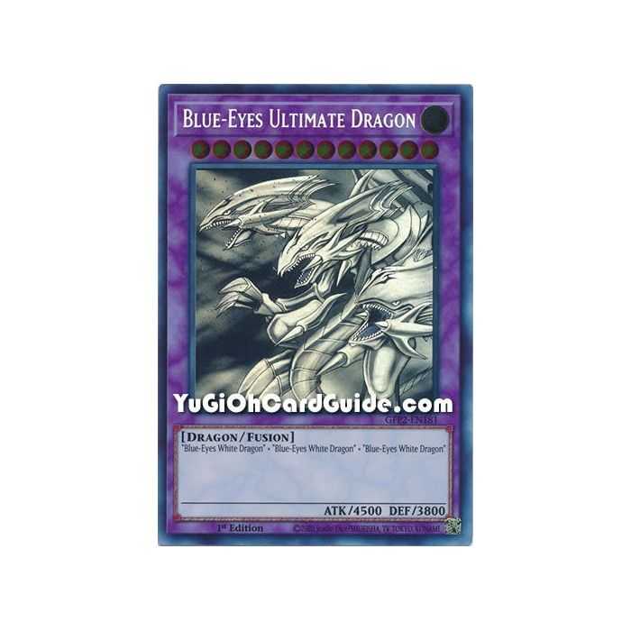 Blue-Eyes Ultimate Dragon (Ghost Rare) – Ghosts From the Past The 2nd Haunting | Carta YUGIOH en México
