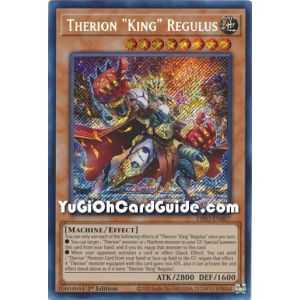Therion "King" Regulus (Secret Rare) – Dimension Force | Carta YUGIOH en México