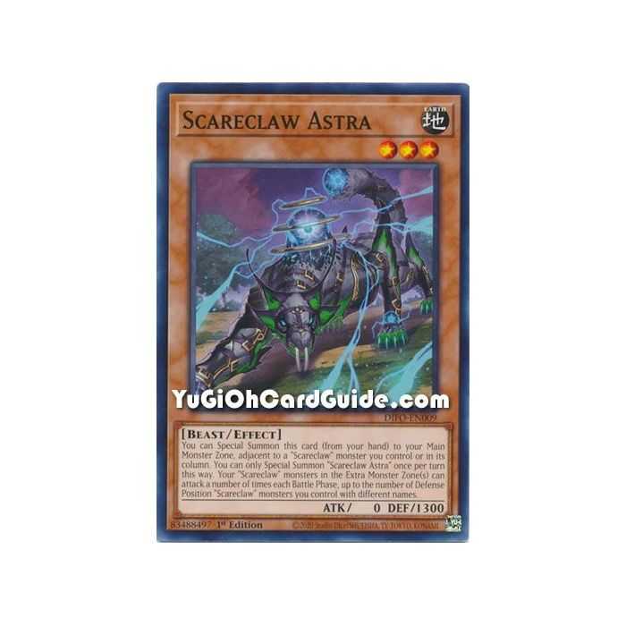 Scareclaw Astra (Common) – Dimension Force | Carta YUGIOH en México