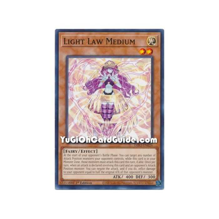 Light Law Medium (Common) – Dimension Force | Carta YUGIOH en México
