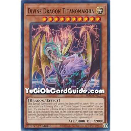 Divine Dragon Titanomakhia (Common) – Dimension Force | Carta YUGIOH en México