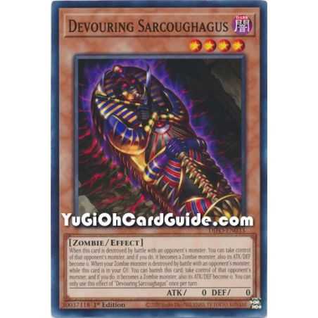 Devouring Sarcoughagus (Common) – Dimension Force | Carta YUGIOH en México