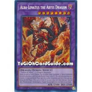 Alba-Lenatus the Abyss Dragon (Secret Rare) – Dimension Force | Carta YUGIOH en México