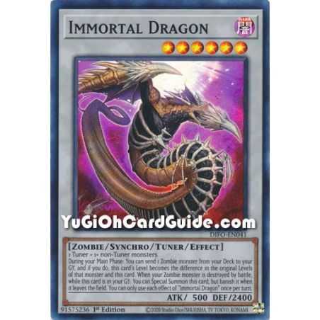 Immortal Dragon (Super Rare) – Dimension Force | Carta YUGIOH en México