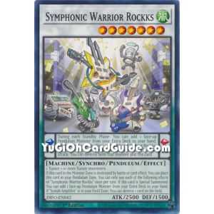 Symphonic Warrior Rockks (Common) – Dimension Force | Carta YUGIOH en México