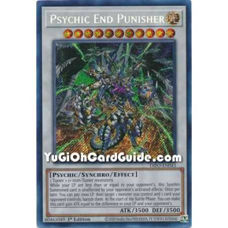 Psychic End Punisher (Secret Rare) – Dimension Force | Carta YUGIOH en México
