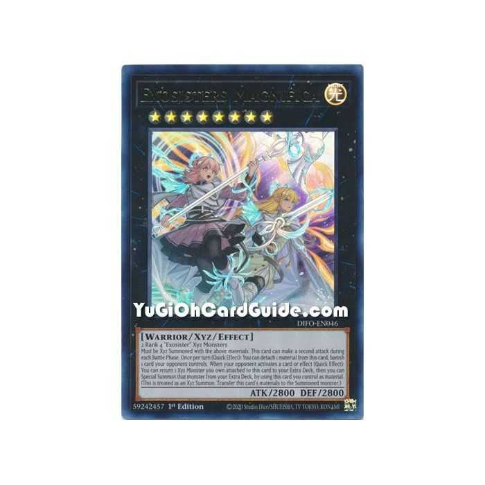 Exosisters Magnifica (Ultra Rare) – Dimension Force | Carta YUGIOH en México