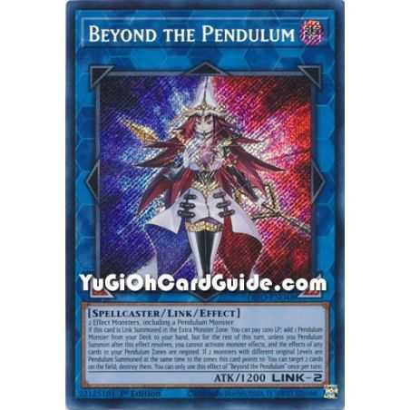 Beyond the Pendulum (Secret Rare) – Dimension Force | Carta YUGIOH en México