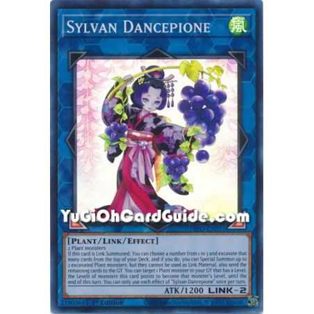 Sylvan Dancepione (Super Rare) – Dimension Force | Carta YUGIOH en México