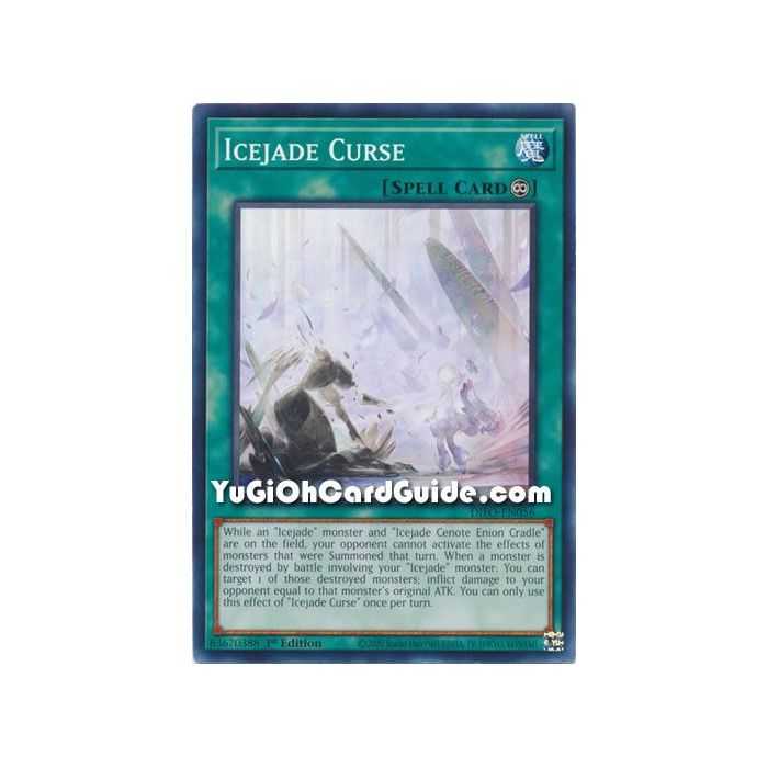 Icejade Curse (Common) – Dimension Force | Carta YUGIOH en México