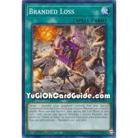 Branded Loss (Common) – Dimension Force | Carta YUGIOH en México