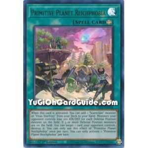 Primitive Planet Reichphobia (Ultra Rare) – Dimension Force | Carta YUGIOH en México