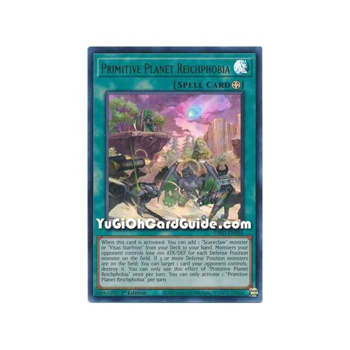 Primitive Planet Reichphobia (Ultra Rare) – Dimension Force | Carta YUGIOH en México