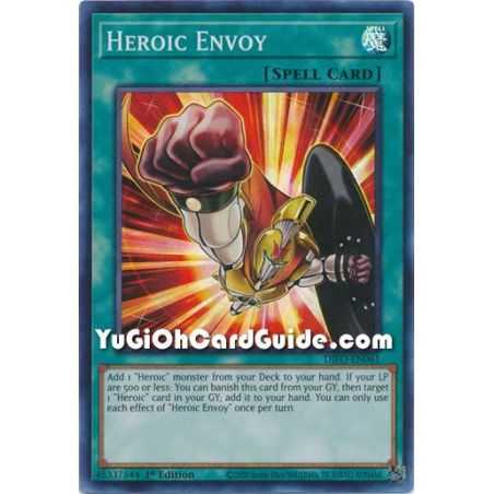 Heroic Envoy (Super Rare) – Dimension Force | Carta YUGIOH en México