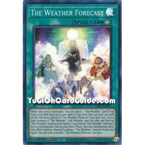 The Weather Forecast (Super Rare) – Dimension Force | Carta YUGIOH en México