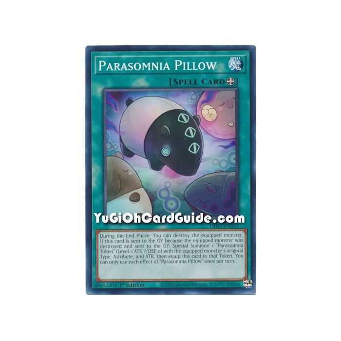 Parasomnia Pillow (Common) – Dimension Force | Carta YUGIOH en México