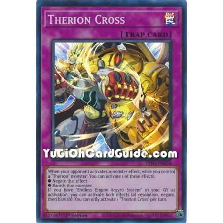 Therion Cross (Super Rare) – Dimension Force | Carta YUGIOH en México