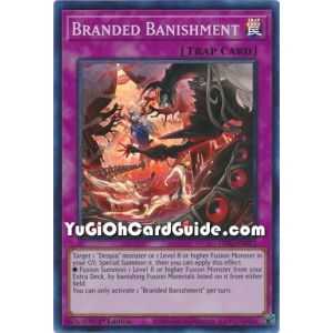 Branded Banishment (Super Rare) – Dimension Force | Carta YUGIOH en México