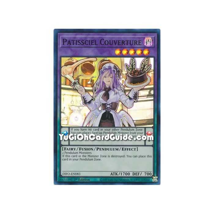 Patissciel Couverture (Super Rare) – Dimension Force | Carta YUGIOH en México
