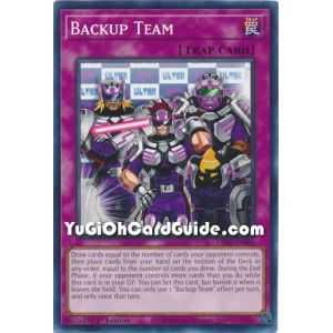 Backup Team (Common) – Dimension Force | Carta YUGIOH en México