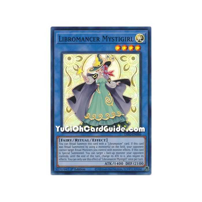 Libromancer Mystigirl (Super Rare) – Dimension Force | Carta YUGIOH en México